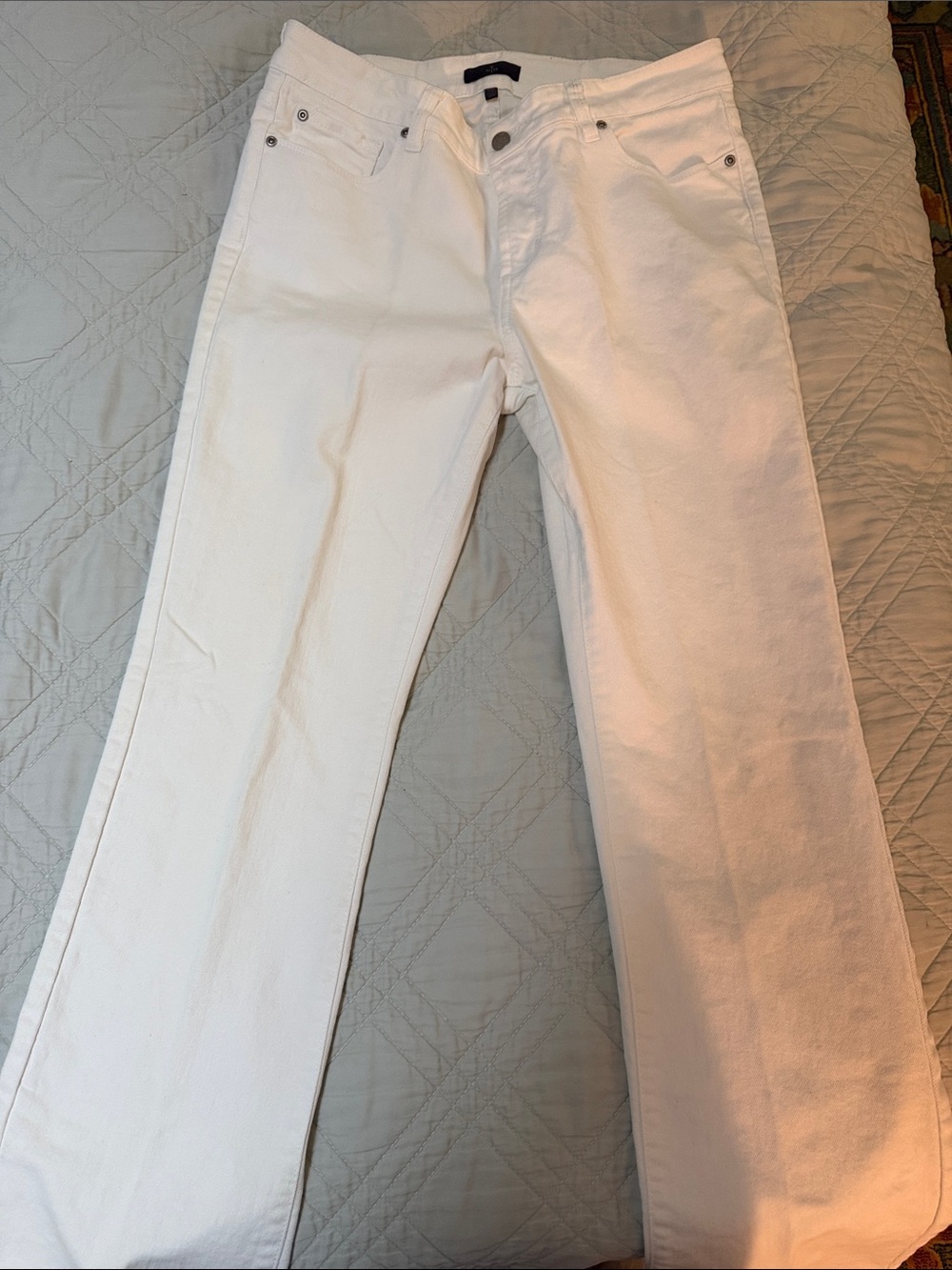 NYDJ White Boot Cut Jeans - Classic Five-Pocket